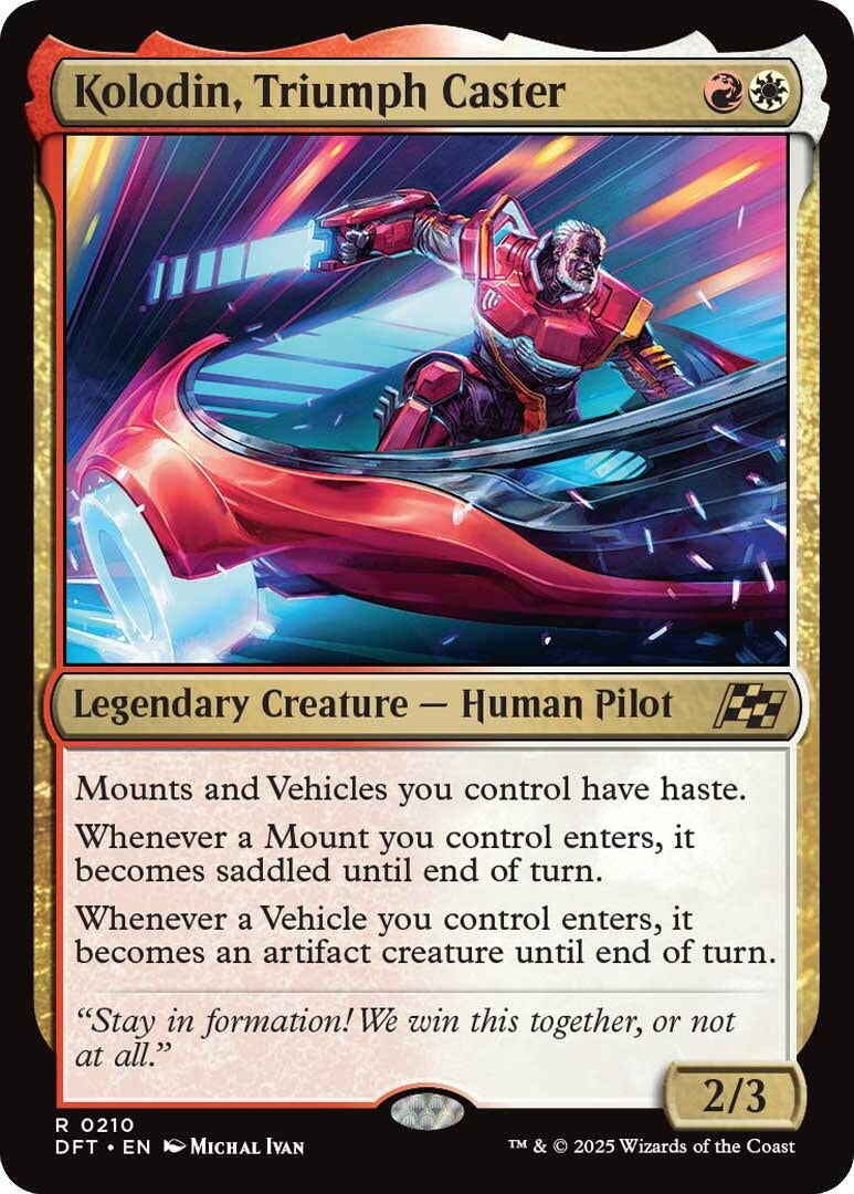 Kolodin Triumph Caster (210) (DFT) - MTG Single
