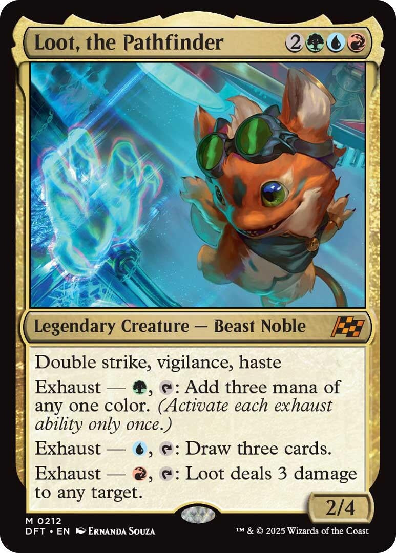 Loot the Pathfinder (212) (DFT) - MTG Single