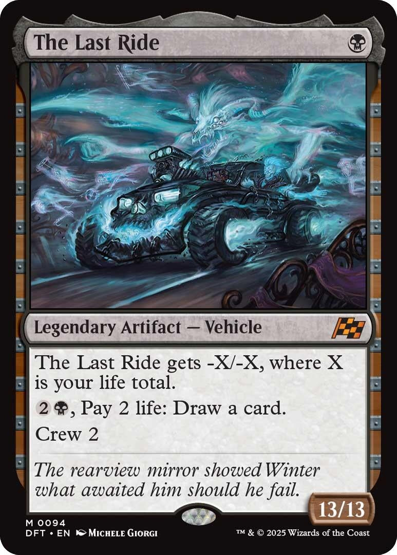 The Last Ride (94) (DFT) - MTG Single