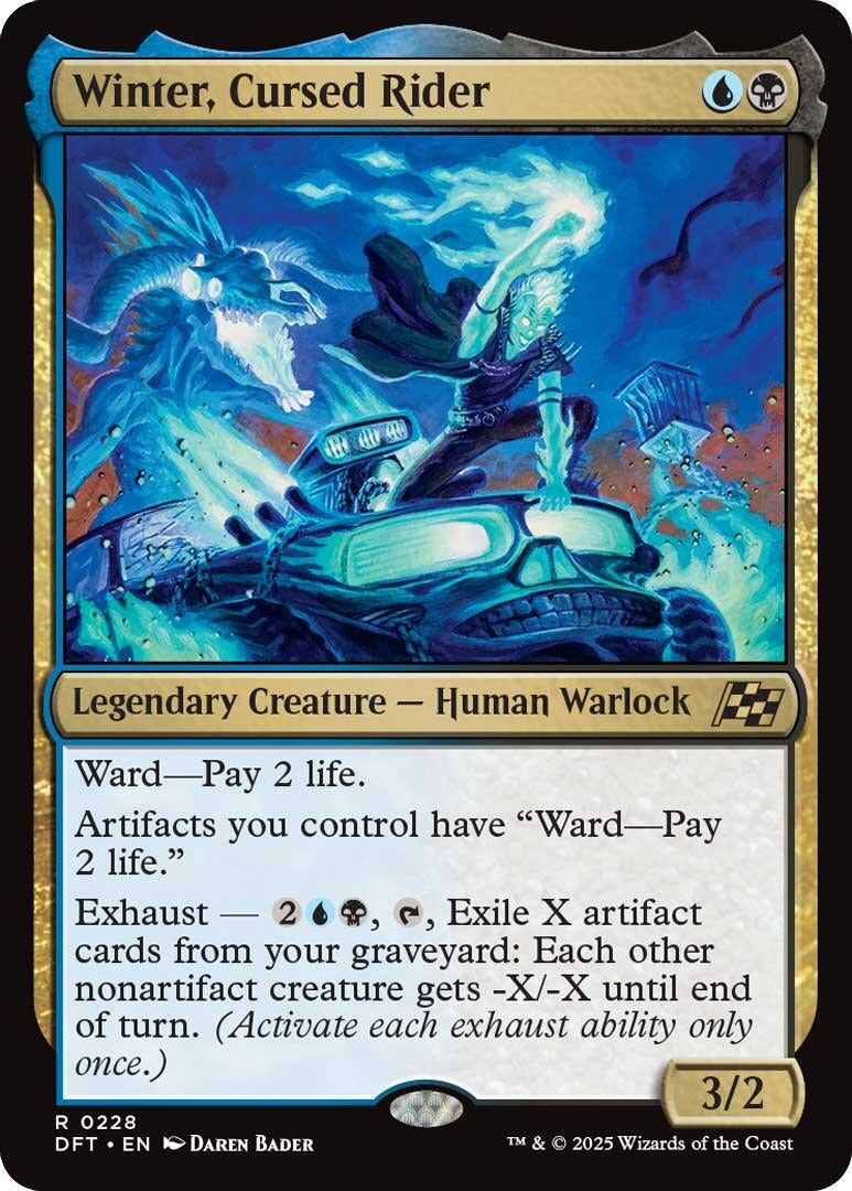 Winter Cursed Rider (228) (DFT) - MTG Single