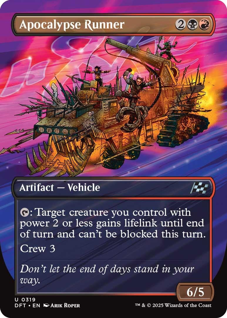 Apocalypse Runner (Borderless) (319) (DFT) - MTG Single