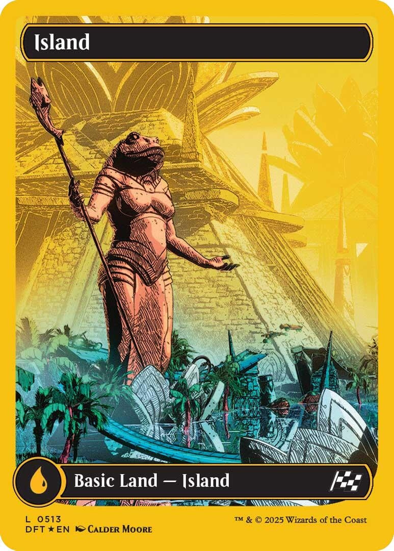 Image for Island (0513) (First-Place Foil) (513) [Aetherdrift]