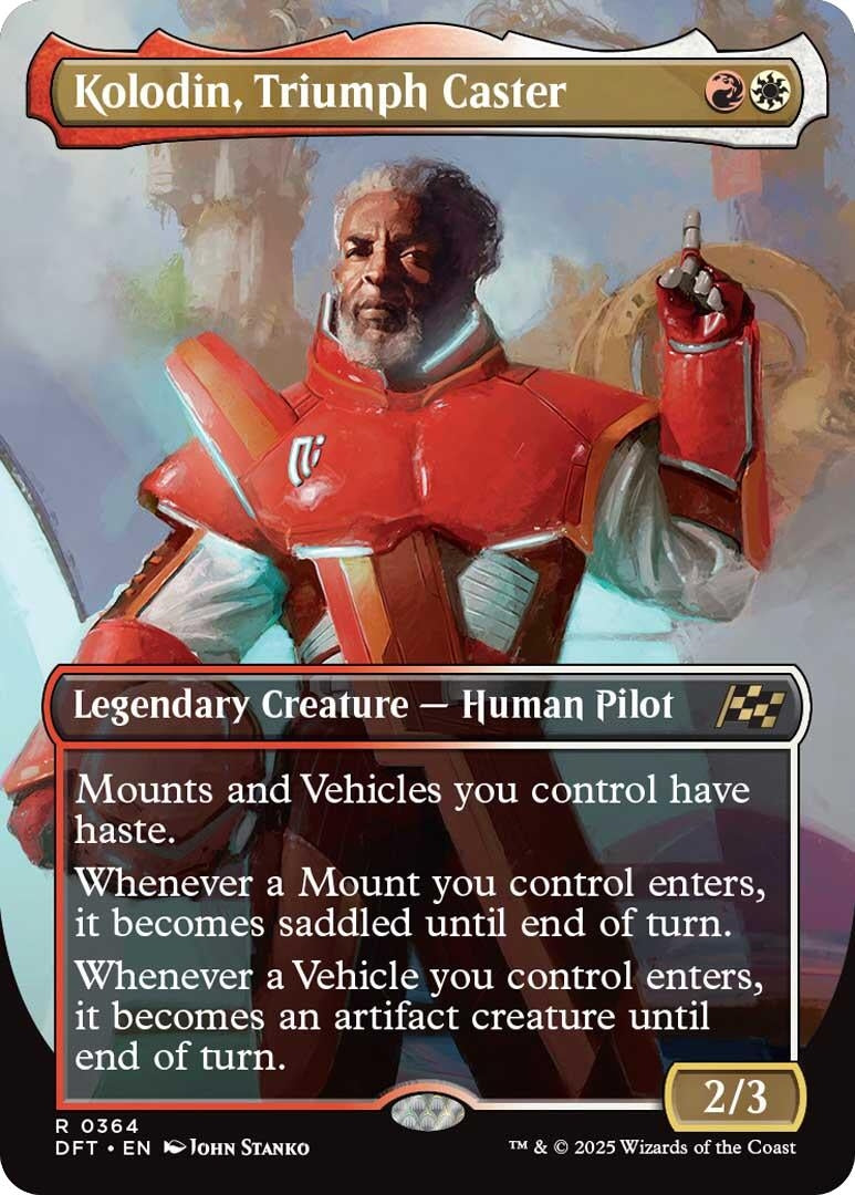 Kolodin Triumph Caster (Borderless) (364) (DFT) - MTG Single