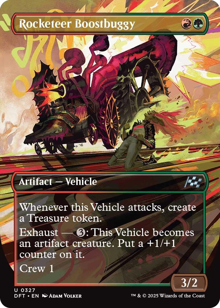 Rocketeer Boostbuggy (Borderless) (327) (DFT) - MTG Single
