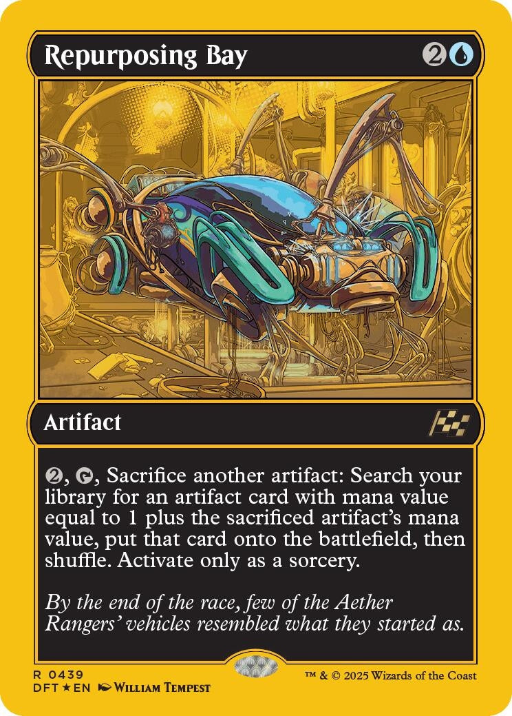 Repurposing Bay (First-Place Foil) (DFT) - MTG Single