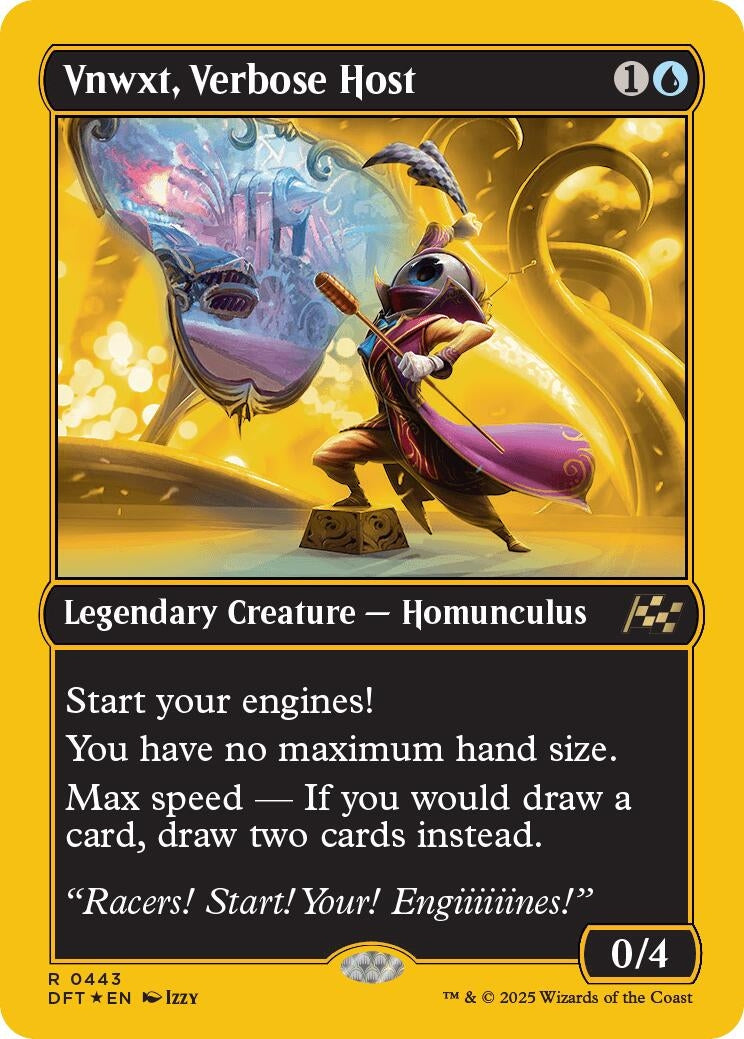 Image for Vnwxt, Verbose Host (First-Place Foil) (443) [Aetherdrift]
