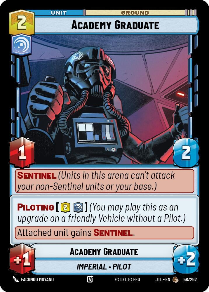 Image for Academy Graduate (058/262) (Jump to Lightspeed) - Star Wars: Unlimited