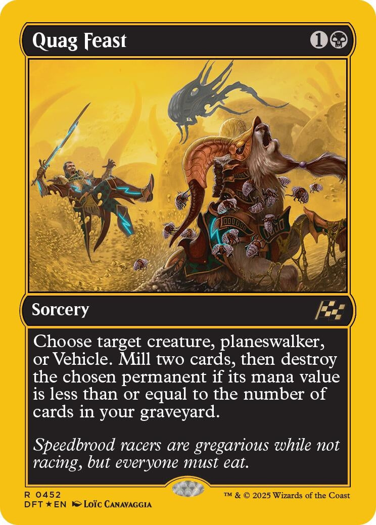 Image for Quag Feast (First-Place Foil) (452) [Aetherdrift]