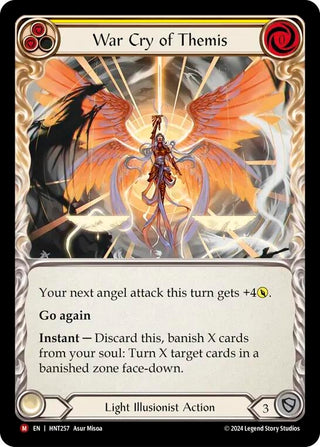 Image for War Cry of Themis (HNT257) (The Hunted) - Flesh and Blood TCG