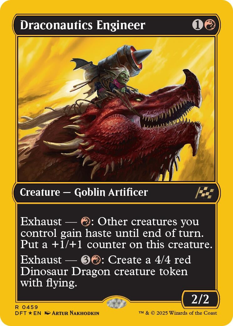Image for Draconautics Engineer (First-Place Foil) (459) [Aetherdrift]