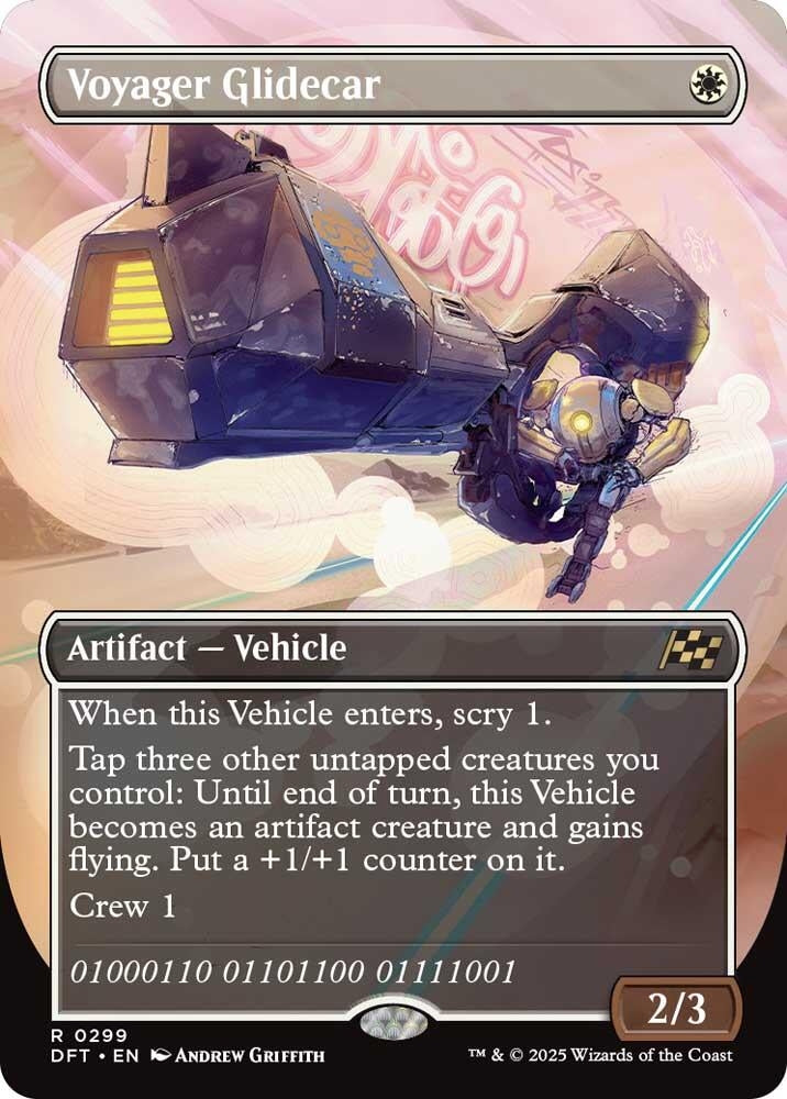 Image for Voyager Glidecar (Borderless) (299) [Aetherdrift]