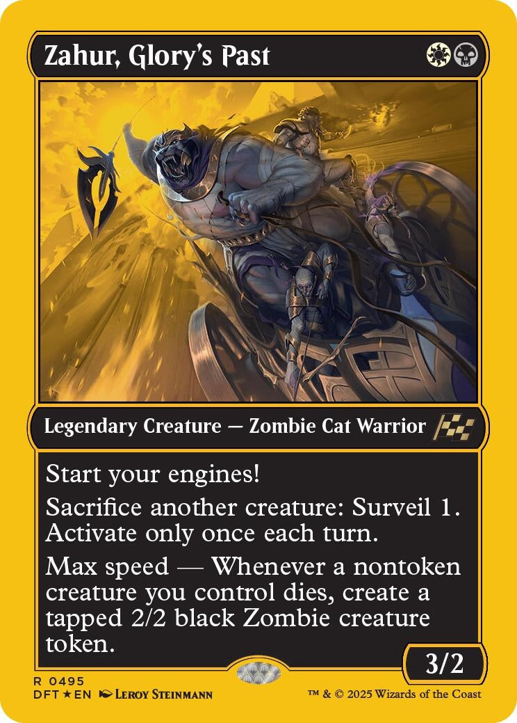 Image for Zahur, Glory's Past (First-Place Foil) (495) [Aetherdrift]