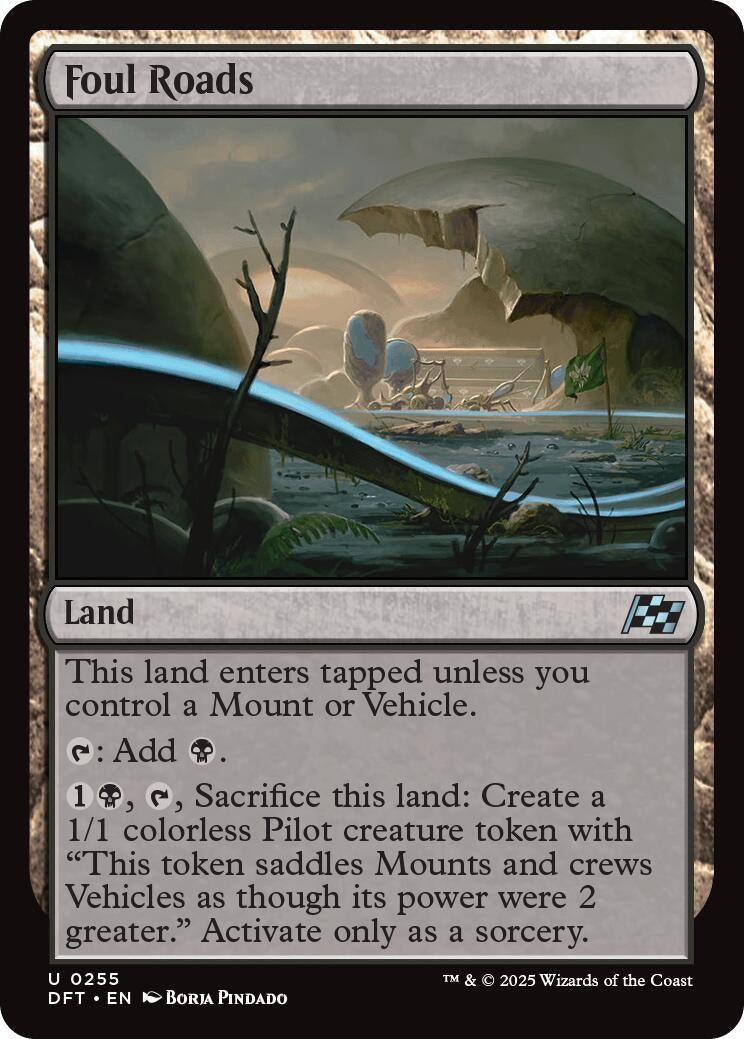 Image for Foul Roads (255) [Aetherdrift]