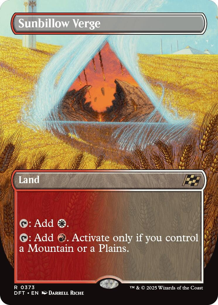 Image for Sunbillow Verge (Borderless) (373) [Aetherdrift]
