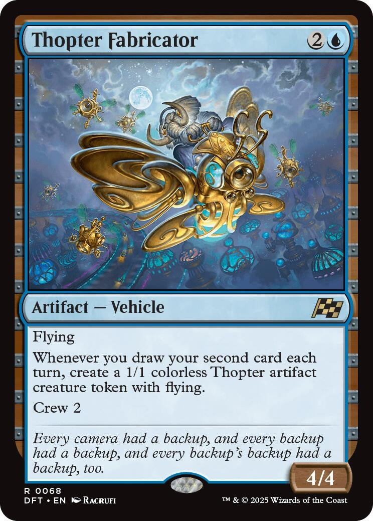 Image for Thopter Fabricator (68) [Aetherdrift]