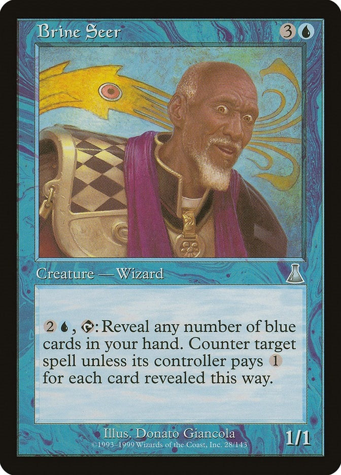 Brine Seer (28) [UDS] - MTG Single