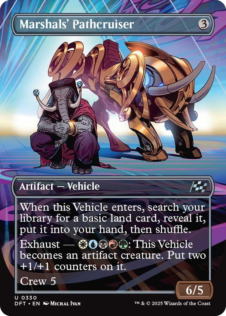 Image for Marshals' Pathcruiser (Borderless) (330) [Aetherdrift]
