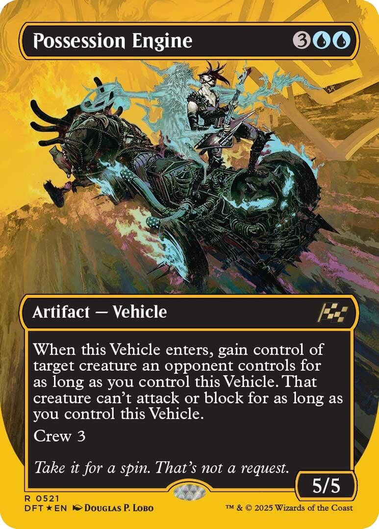 Image for Possession Engine (Borderless) (First-Place Foil) (521) [Aetherdrift]