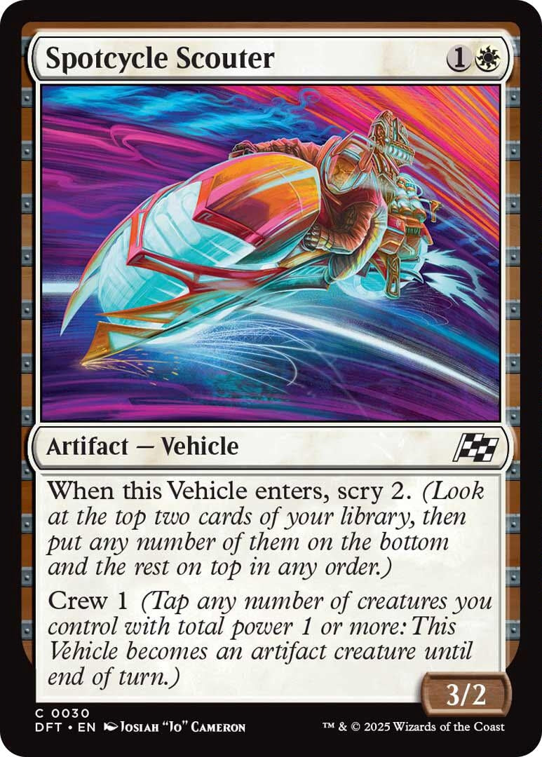 Image for Spotcycle Scouter (30) (Aetherdrift) - Magic: The Gathering