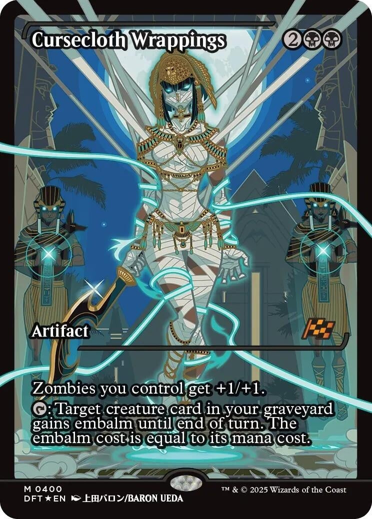 Image for Cursecloth Wrappings (Showcase) (400) [Aetherdrift]