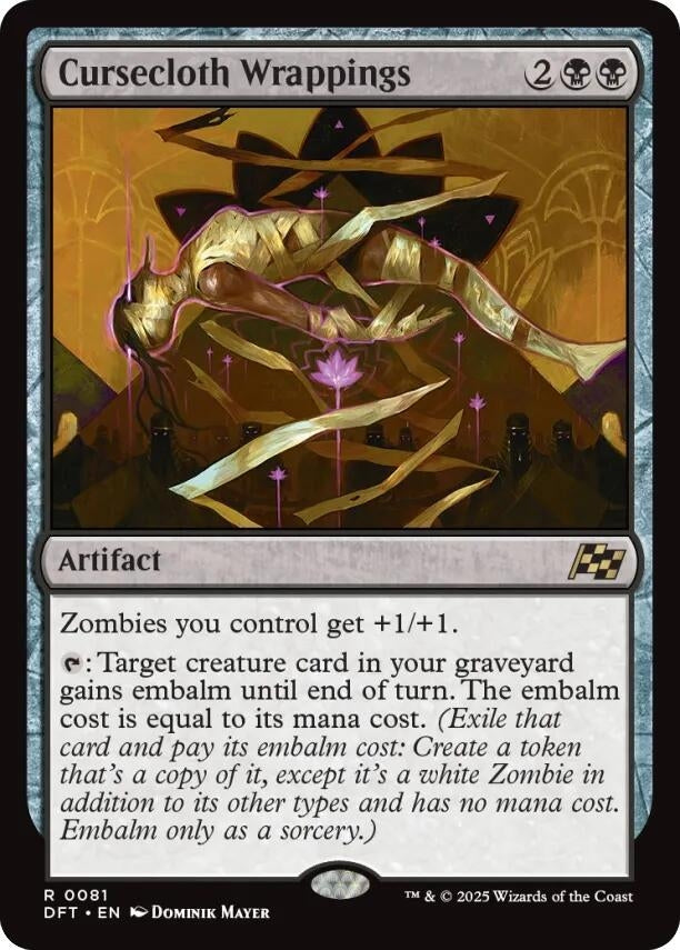 Image for Cursecloth Wrappings (81) [Aetherdrift]