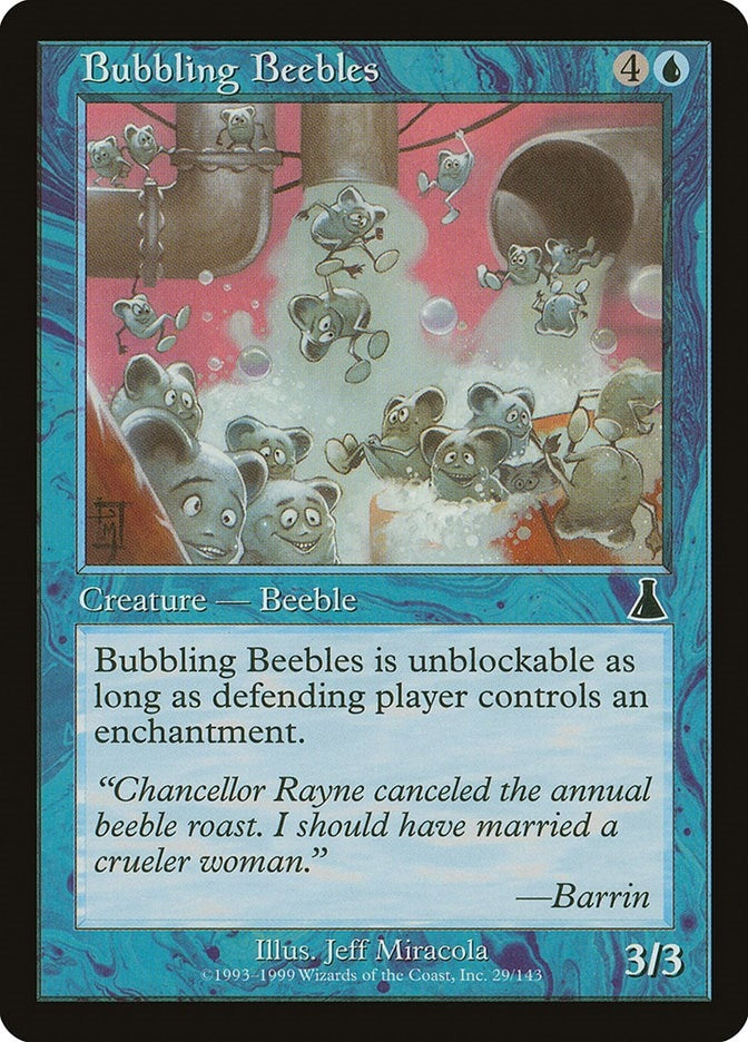 Bubbling Beebles (29) [UDS] - MTG Single