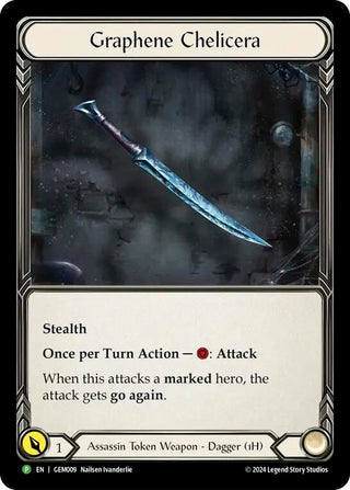 Image for Graphene Chelicera - GEM009 (GEM009) (GEM Pack 1) - Flesh and Blood TCG