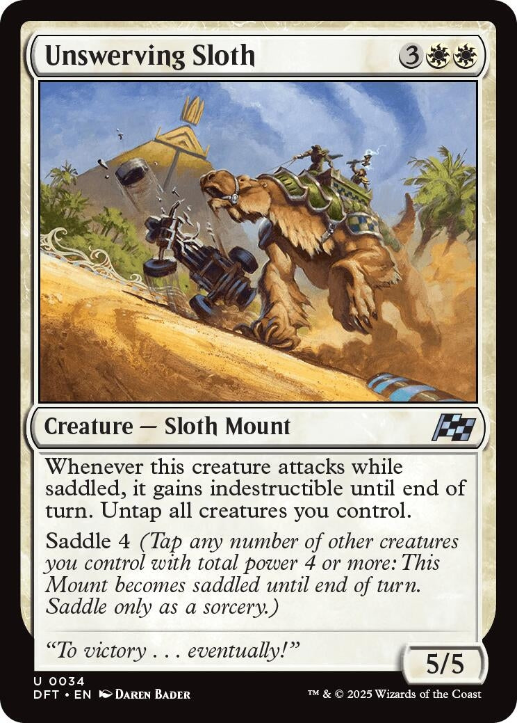 Image for Unswerving Sloth (34) [Aetherdrift]