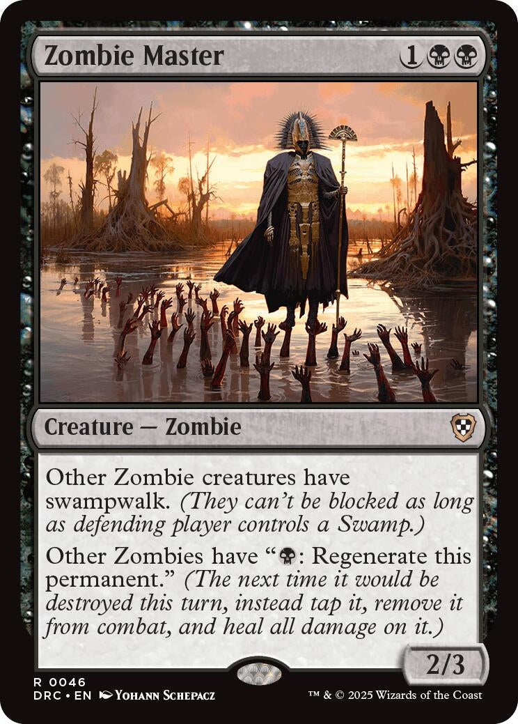 Image for Zombie Master (46) (Commander: Aetherdrift) - Magic: The Gathering