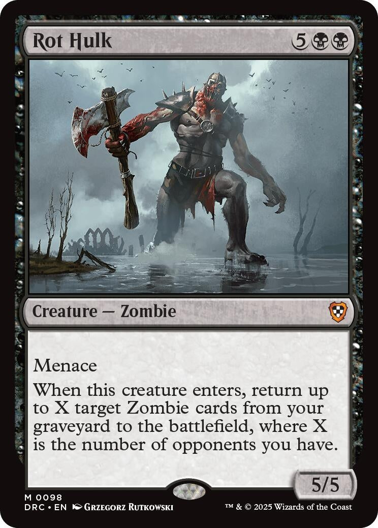 Image for Rot Hulk (98) (Commander: Aetherdrift) - Magic: The Gathering