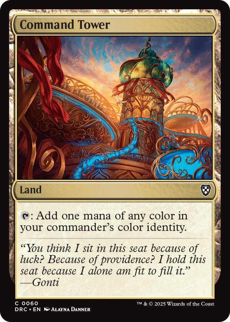 Image for Command Tower (0060) (60) (Commander: Aetherdrift) - Magic: The Gathering
