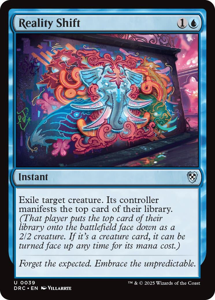 Image for Reality Shift (39) (Commander: Aetherdrift) - Magic: The Gathering