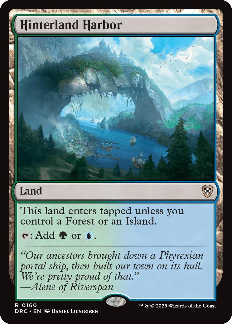 Image for Hinterland Harbor (160) (Commander: Aetherdrift) - Magic: The Gathering