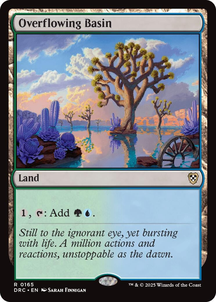 Image for Overflowing Basin (165) (Commander: Aetherdrift) - Magic: The Gathering