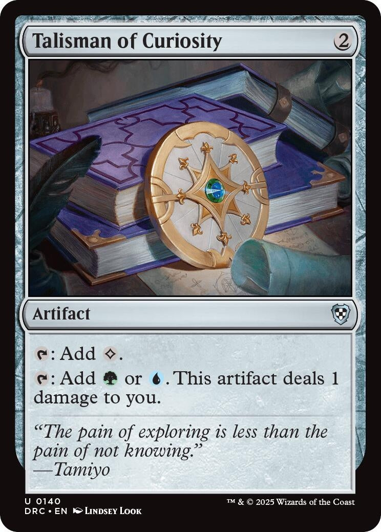 Image for Talisman of Curiosity (140) (Commander: Aetherdrift) - Magic: The Gathering