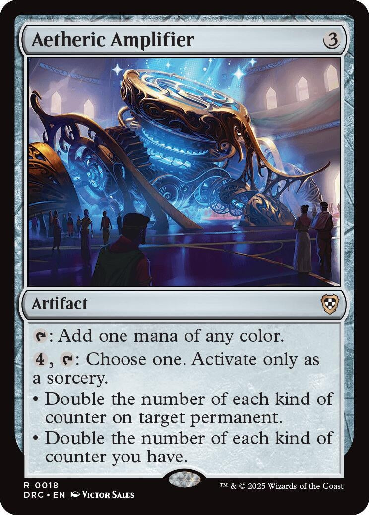 Image for Aetheric Amplifier (18) (Commander: Aetherdrift) - Magic: The Gathering