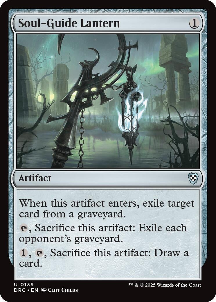 Image for Soul-Guide Lantern (139) (Commander: Aetherdrift) - Magic: The Gathering