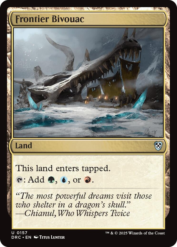 Image for Frontier Bivouac (157) (Commander: Aetherdrift) - Magic: The Gathering