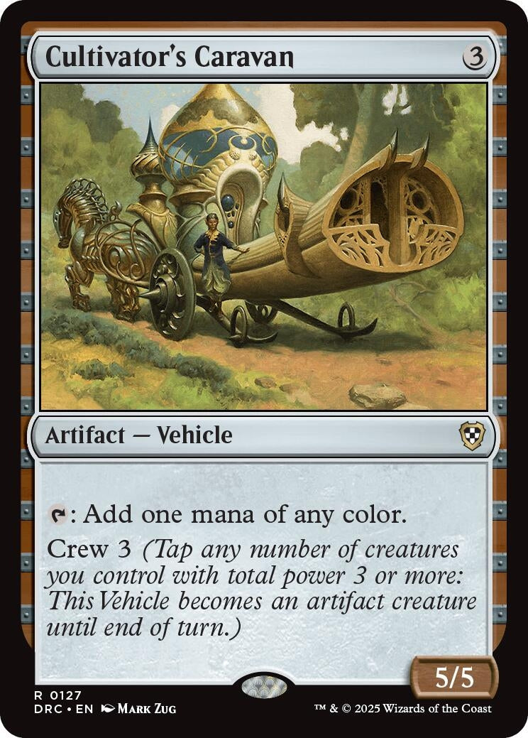Image for Cultivator's Caravan (127) (Commander: Aetherdrift) - Magic: The Gathering
