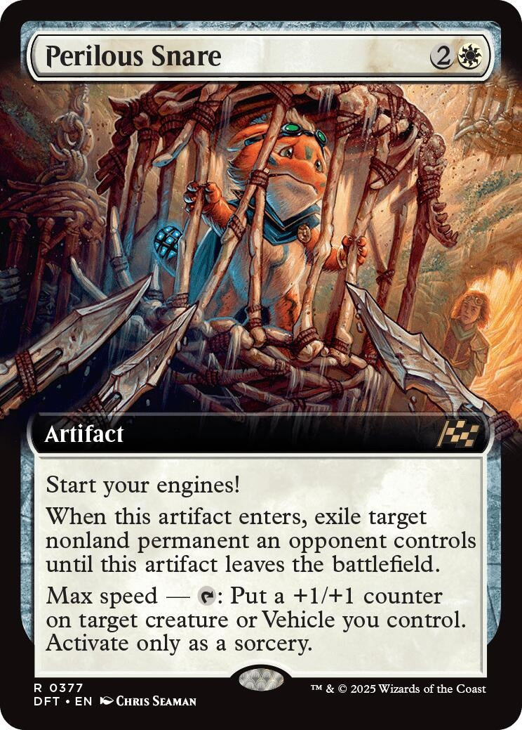 Image for Perilous Snare (Extended Art) (377) [Aetherdrift]
