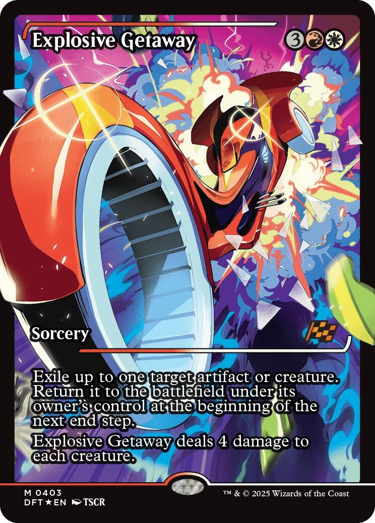 Image for Explosive Getaway (Showcase) (403) [Aetherdrift]