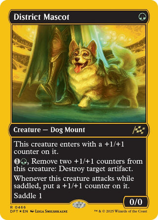 Image for District Mascot (First-Place Foil) (466) [Aetherdrift]