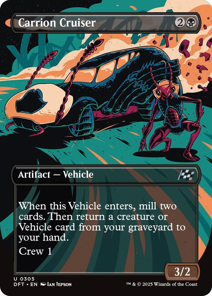 Image for Carrion Cruiser (Borderless) (305) [Aetherdrift]