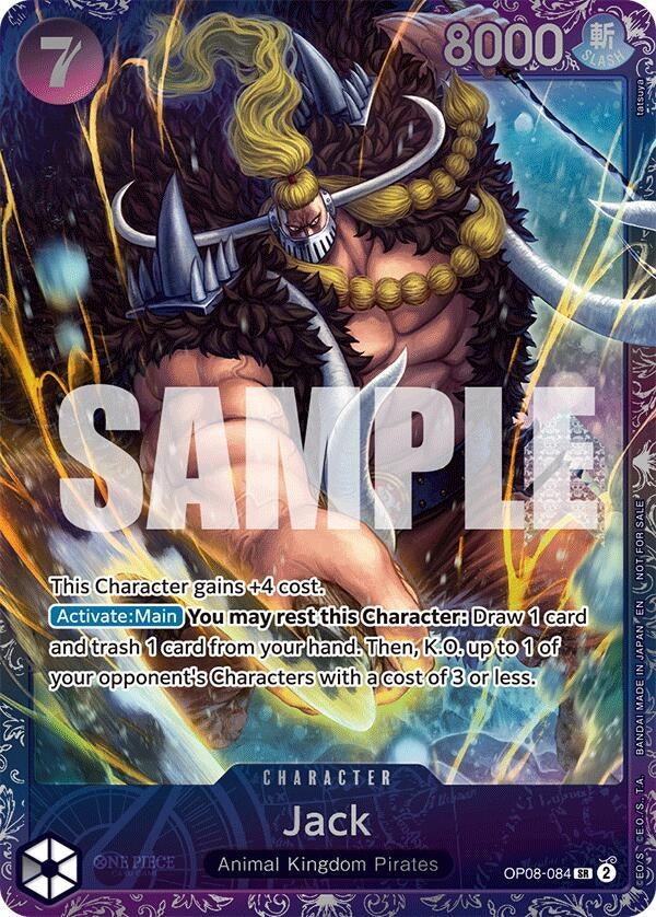 Image for Jack (Treasure Cup 2025) (OP08-084) (One Piece Promotion Cards) - One Piece Card Game