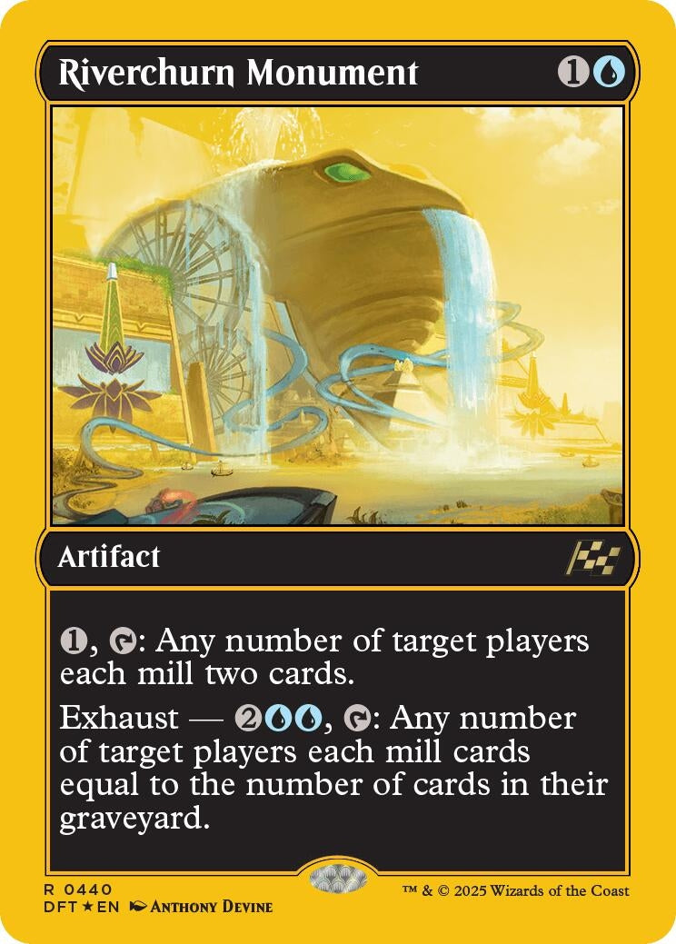 Image for Riverchurn Monument (First-Place Foil) (440) [Aetherdrift]