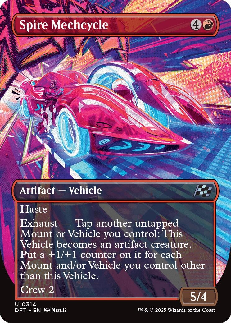 Image for Spire Mechcycle (Borderless) (314) [Aetherdrift]