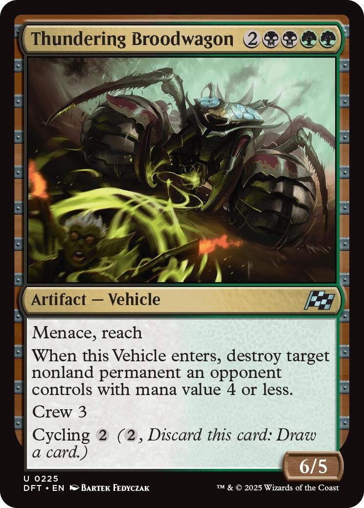 Image for Thundering Broodwagon (225) [Aetherdrift]
