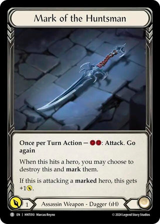 Mark of the Huntsman // Obsidian Fire Vein (HNT010//HNT100)