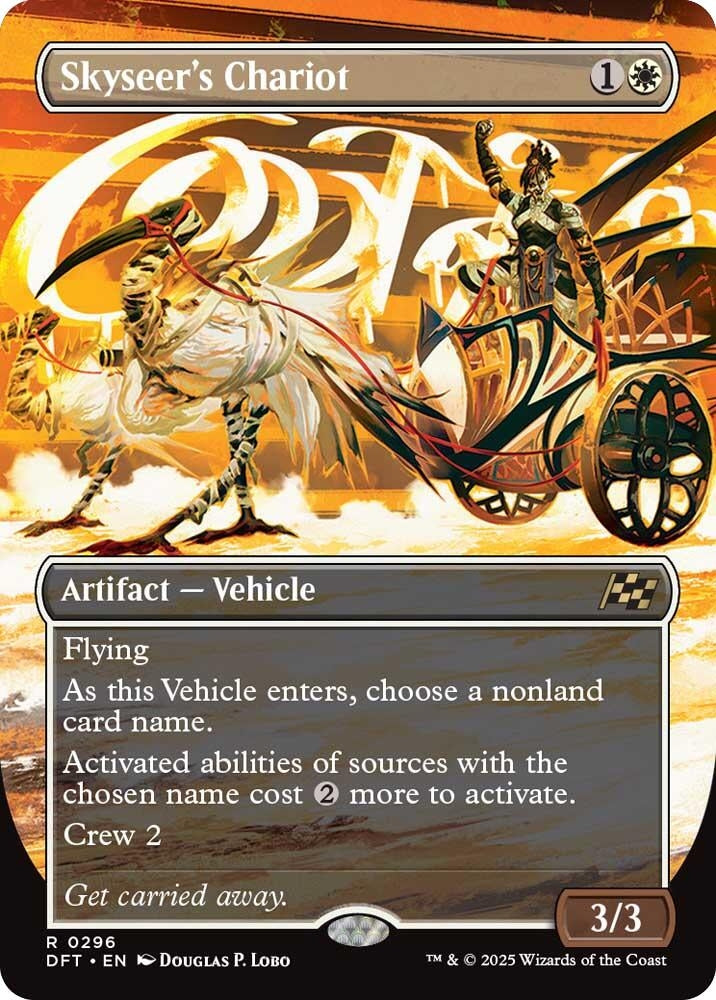 Image for Skyseer's Chariot (Borderless) (296) [Aetherdrift]