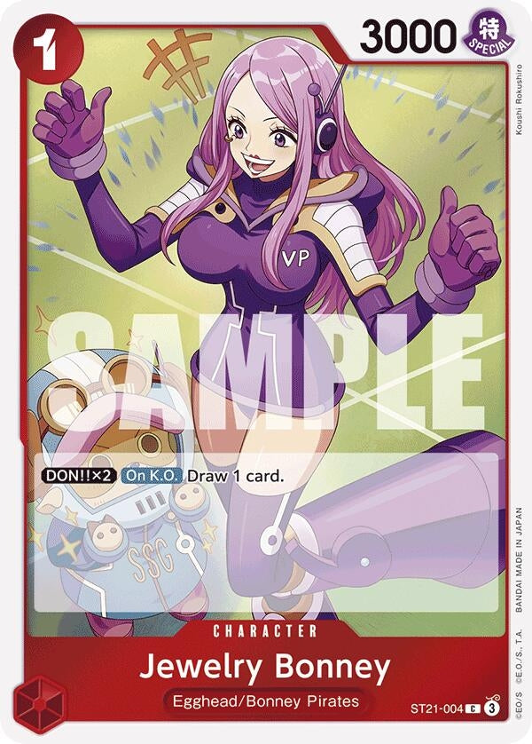 Image for Jewelry Bonney (ST21-004) (Starter Deck EX: Gear 5) - One Piece Card Game